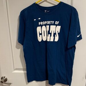 Nike Blue Colts Short Sleeve Men's Tee